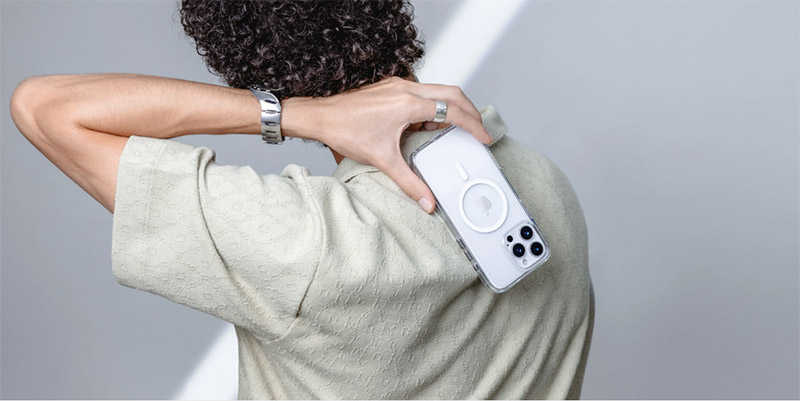 MAGEASY Apple 蘋果 iPhone 16 6.1吋 Bright M 不發黃軍規磁吸透明殼 保護殼 保護套