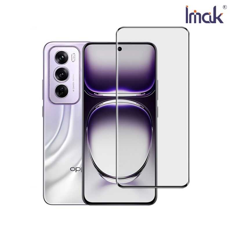 螢幕保護貼 Imak 艾美克 OPPO Reno12 Pro 5G 3D曲面全膠鋼化玻璃貼 玻璃膜 鋼化膜 手機螢幕貼