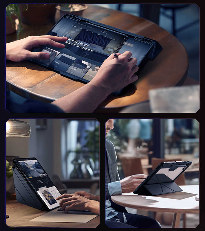 平板保護殼 NILLKIN SAMSUNG 三星 Galaxy Tab S10 FE 悍甲 Pro 皮套(多角度摺疊款)