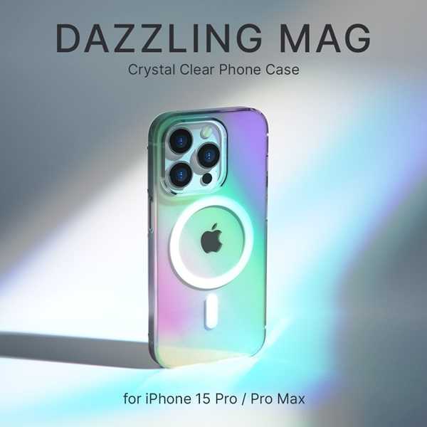 預購 手機殼  防摔殼 JTL iPhone 15 Pro / 15 Pro Max Dazzling Mag 炫光晶透