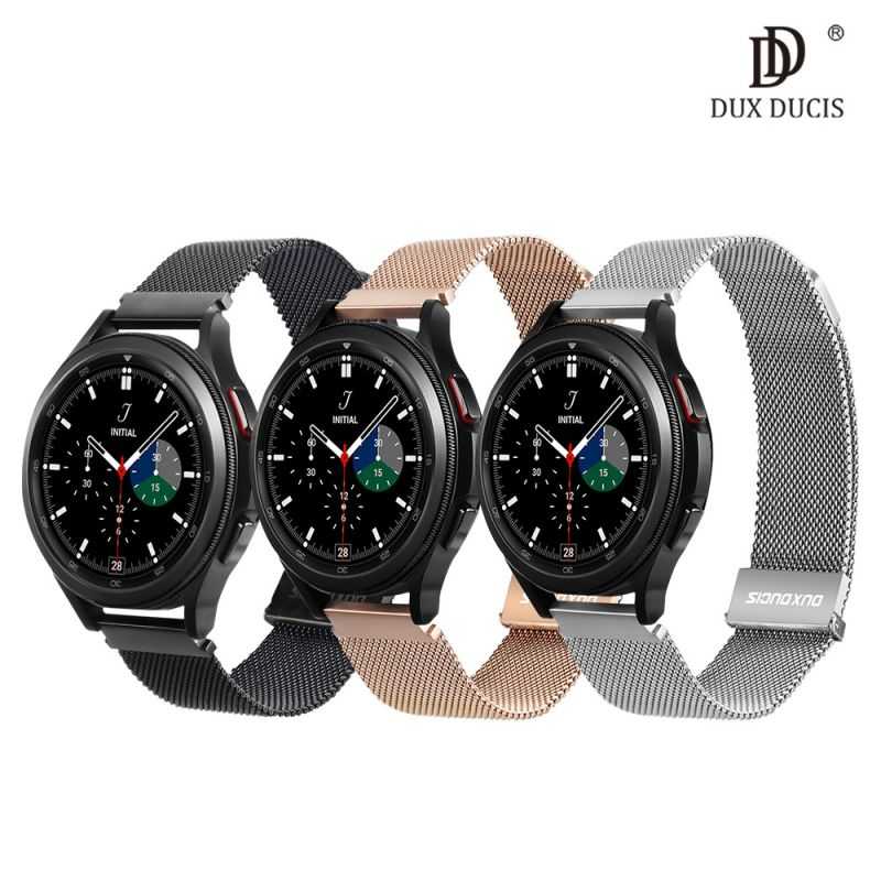手錶錶帶 DUX DUCIS 通用款米蘭尼斯錶帶(20mm) 穿戴式 智慧型 【愛瘋潮】