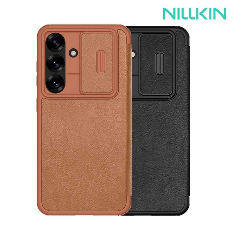 側掀皮套 NILLKIN SAMSUNG 三星 Galaxy S25 秦系列 Pro 皮套 側翻皮套 插卡 保護套 手機