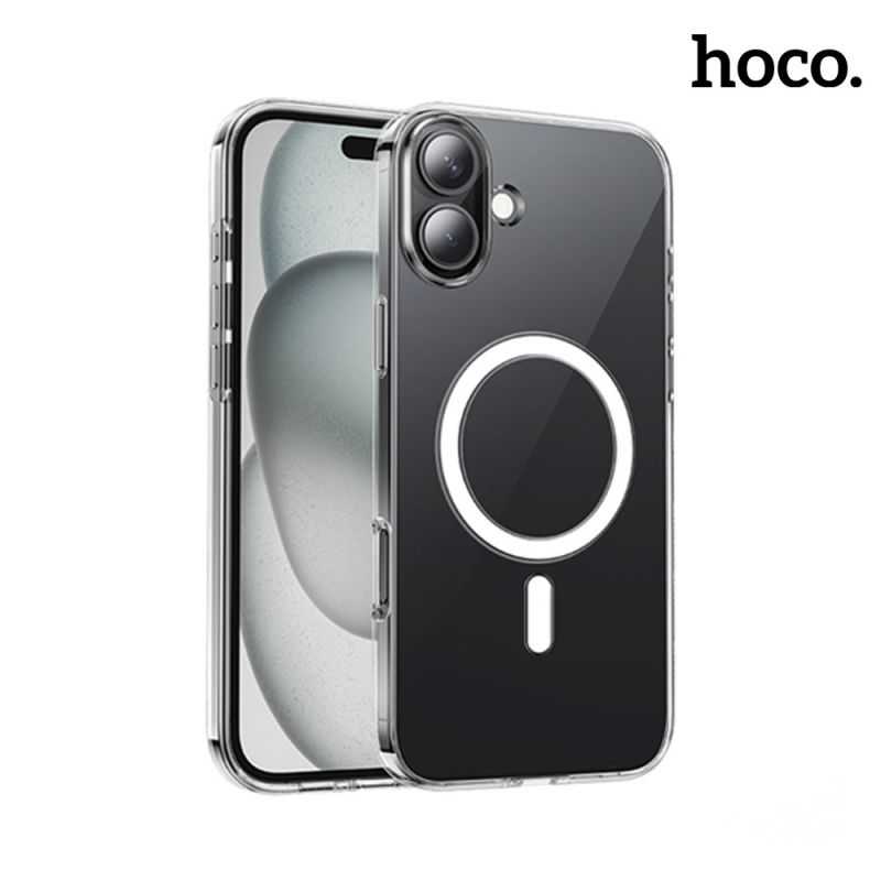 磁吸殼 hoco Apple 蘋果 iPhone 16 AS4 原生系列磁吸保護殼 保護殼 磁吸殼 保護套 手機殼 透明
