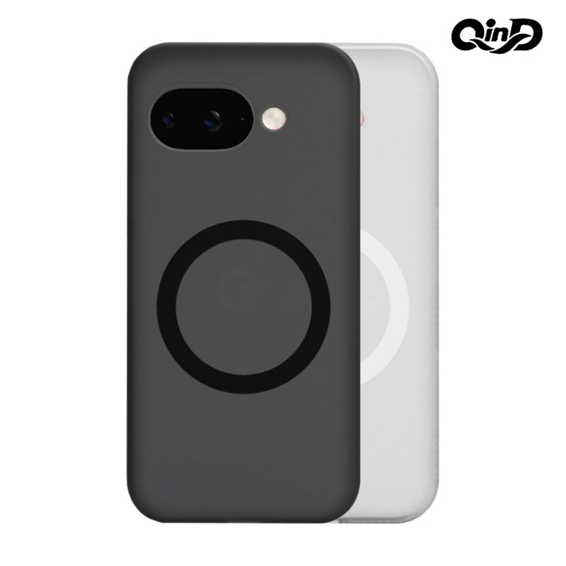 QinD Google Pixel 9a 隱砂磁吸保護殼 手機殼 保護套 霧面殼 磨砂殼 磁吸殼 支援 MagSafe