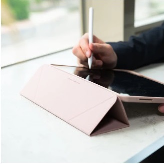 UNIQ 新加坡 Camden Click 磁吸設計帶筆槽多功能極簡透明保護套 iPad Air 11吋 (2024)