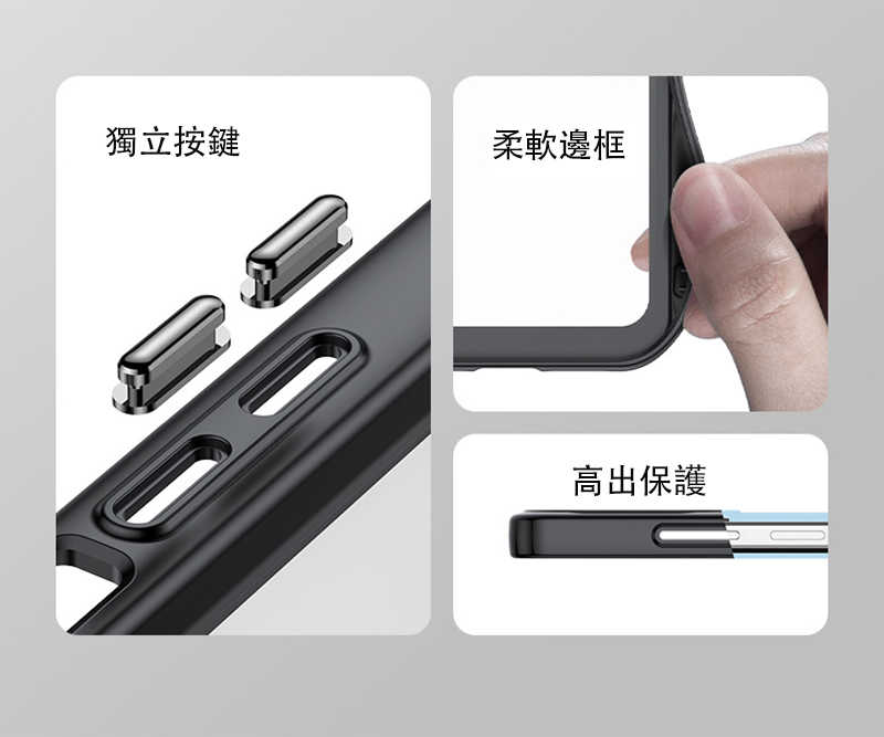 手機殼 防摔殼 QinD OPPO A3x 5G 雙料太空殼 手機殼 保護套 雙料殼 軟邊 硬背板 不發黃【愛瘋潮】