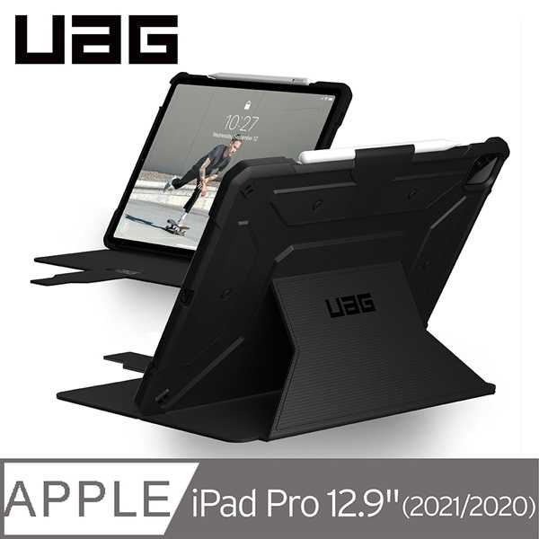 【愛瘋潮】手機殼 UAG iPad Pro 12.9吋(2021)耐衝擊保護殼 支援喚醒休眠