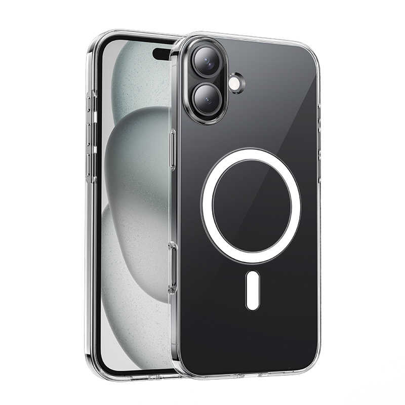 磁吸殼 hoco Apple 蘋果 iPhone 16 AS4 原生系列磁吸保護殼 保護殼 磁吸殼 保護套 手機殼 透明