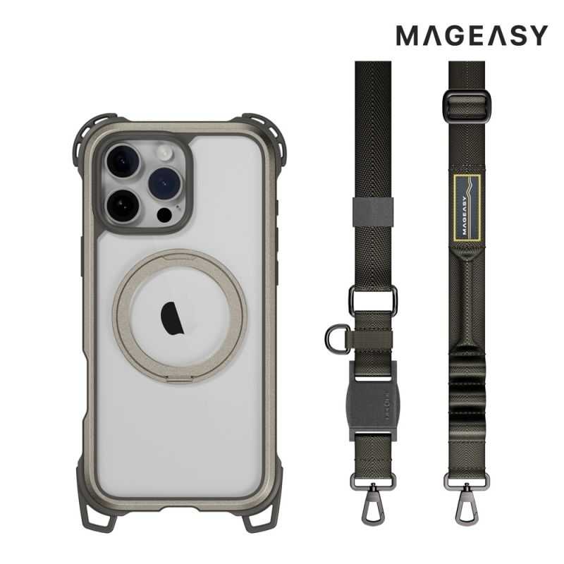 MAGEASY Apple 蘋果 iPhone 16 Pro Max 6.9吋 Odyssey Ultra M 手機殼