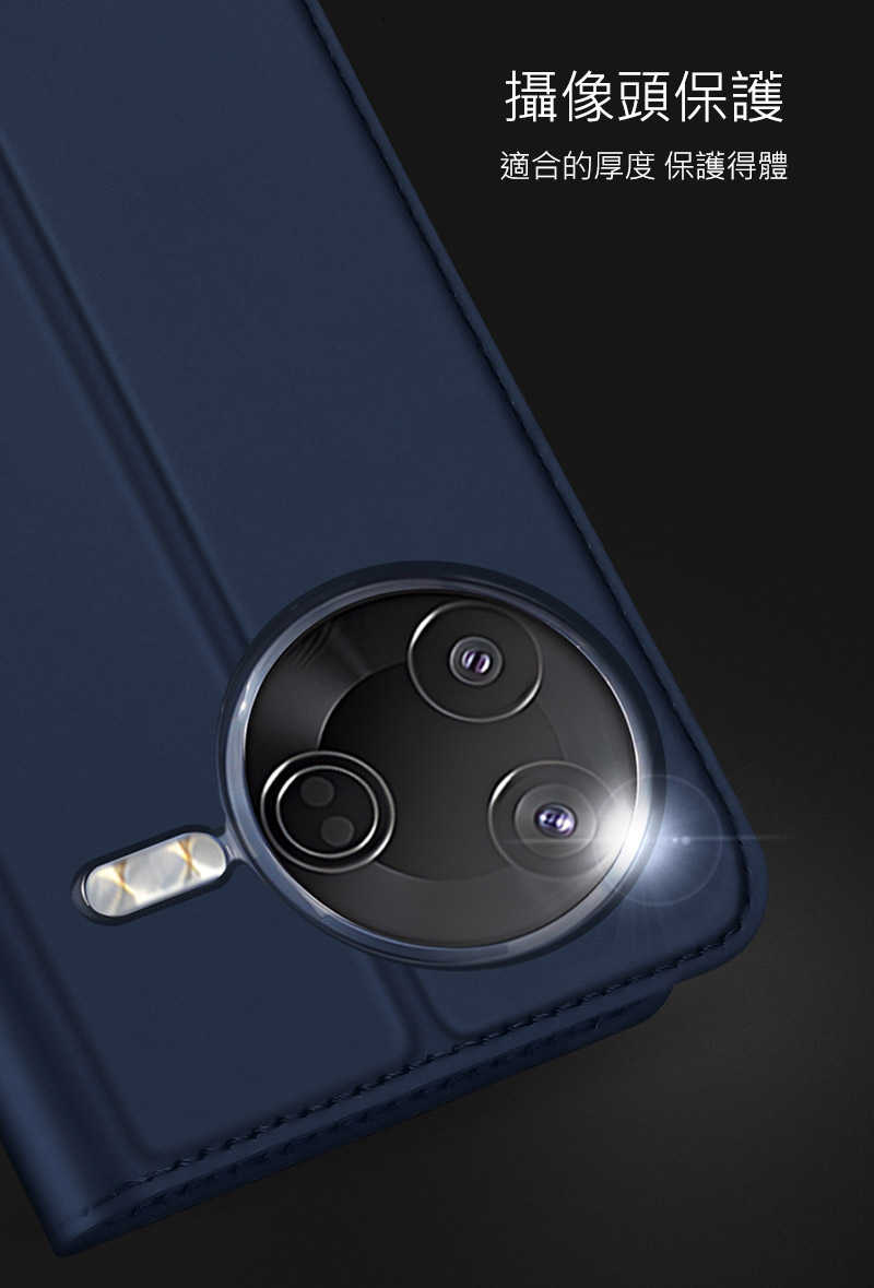 保護套 手機殼 DUX DUCIS POCO F7 Pro 5G SKIN Pro 皮套【愛瘋潮】