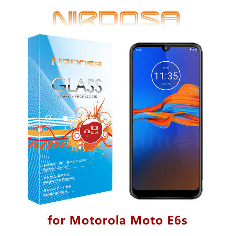 【愛瘋潮】NIRDOSA Moto E6s 9H 0.26mm 鋼化玻璃 螢幕保護貼