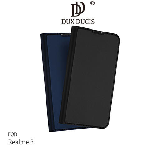 【愛瘋潮】DUX DUCIS OPPO Realme 3 SKIN Pro 皮套 支架可立 鏡頭保護