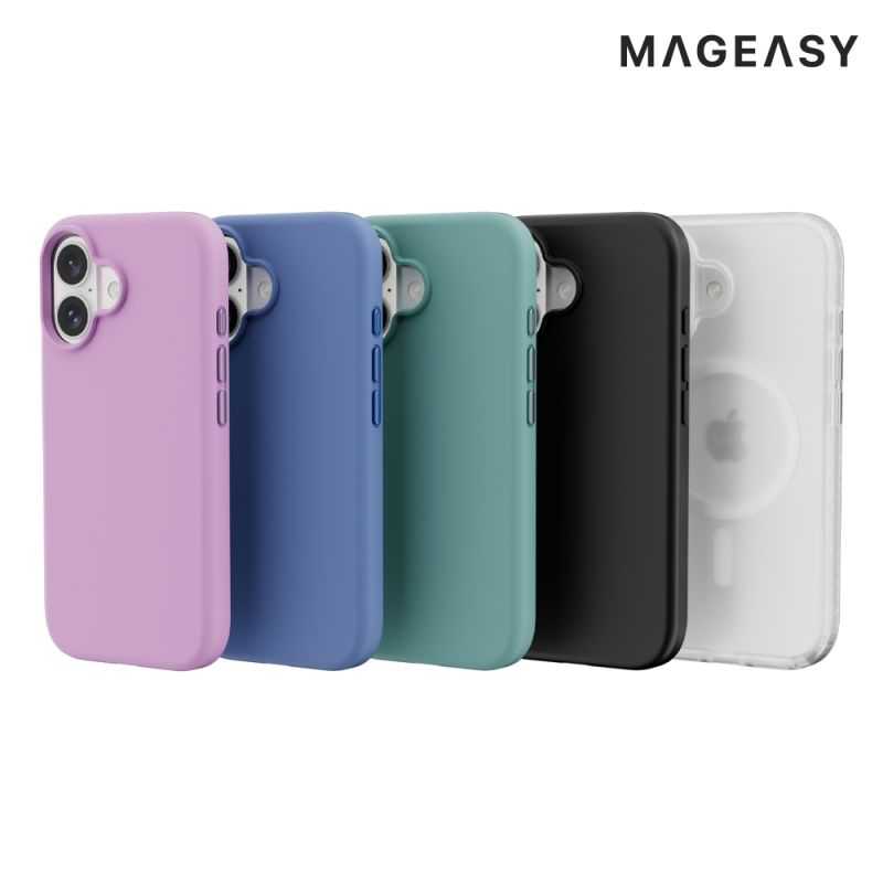 MAGEASY Apple 蘋果 iPhone 16 6.1吋 Vibrant M 超軍規防摔保護殼 防摔殼 磁吸殼 軍