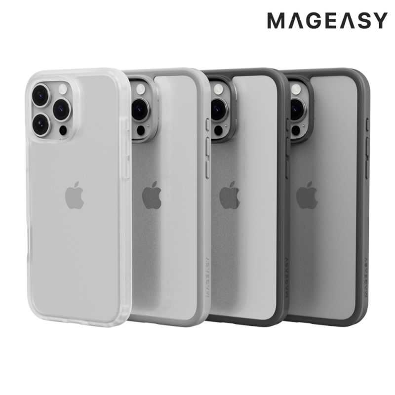 MAGEASY Apple 蘋果 iPhone 16 Pro 6.3吋 Aero 極輕薄防摔手機殼 (相容 MagSaf