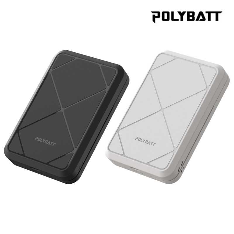 行動電源 POLYBATT Qi2 27W 旗艦級行動電源(10000mAh) 支援 MagSage 磁吸行動電源 旅行
