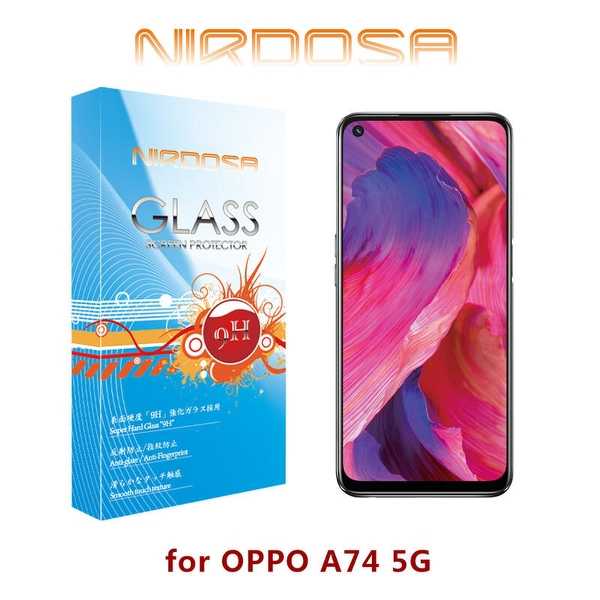 【愛瘋潮】NIRDOSA OPPO A74 (5G) 9H 鋼化玻璃 螢幕保護貼 疏水疏油 防刮 防爆