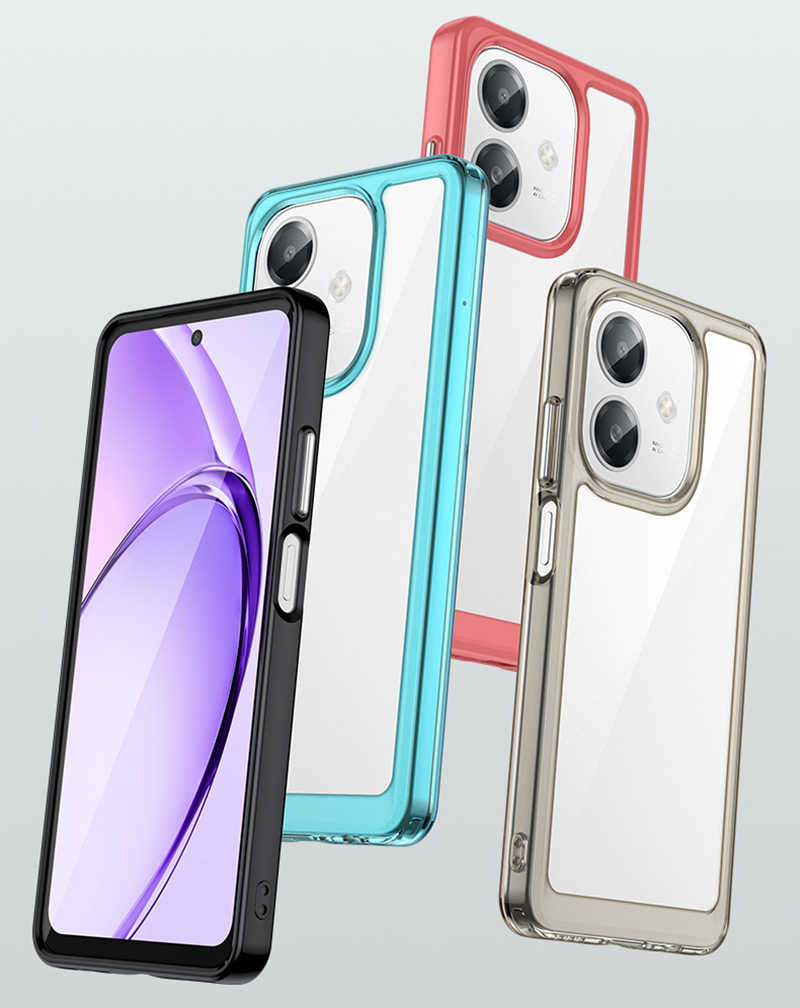 手機殼 防摔殼 QinD OPPO A3x 5G 雙料太空殼 手機殼 保護套 雙料殼 軟邊 硬背板 不發黃【愛瘋潮】