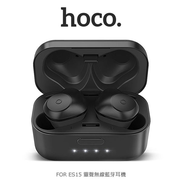 【愛瘋潮】hoco ES15 靈聲無線藍芽耳機 IPX4生活防水 單/雙耳模式 自由選擇