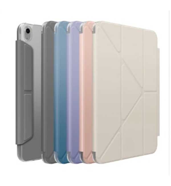 UNIQ 新加坡 Camden Click 磁吸設計帶筆槽多功能極簡透明保護套 iPad Air 11吋 (2024)