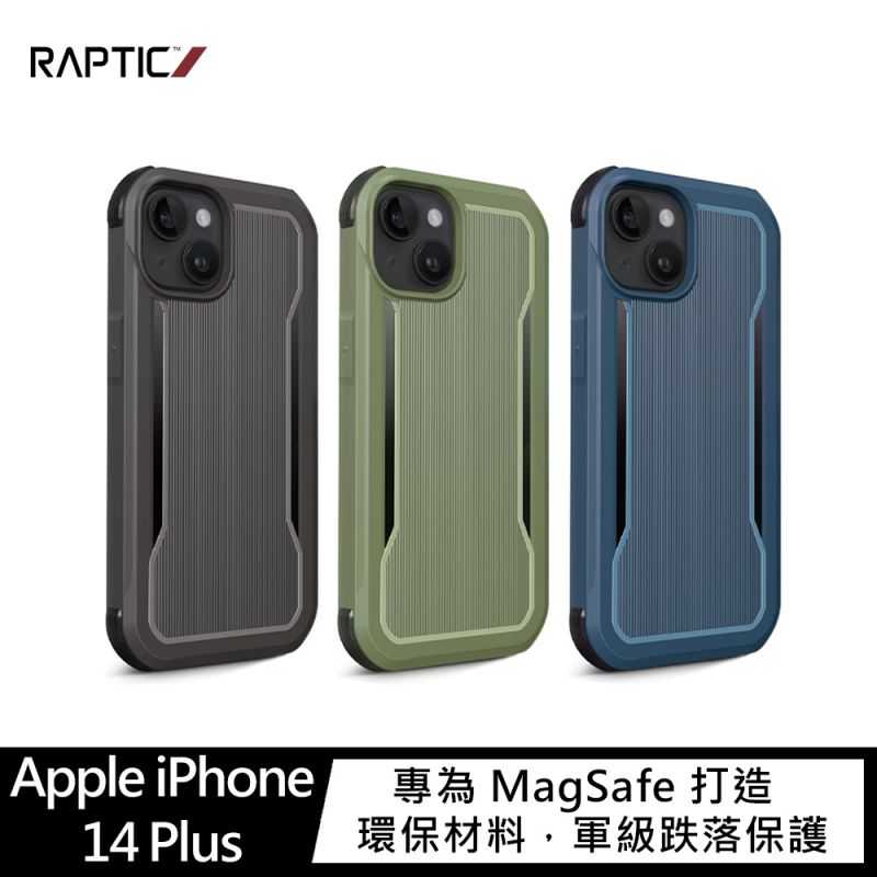 【愛瘋潮】手機殼 RAPTIC Apple iPhone 14 Plus Fort Magsafe 保護殼