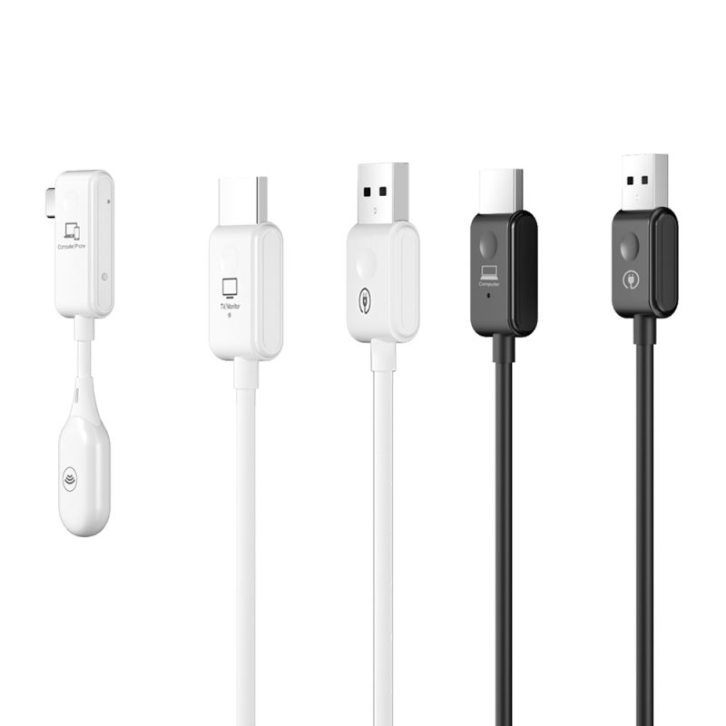 MiraScreen CS7 點對點無線 HDMI 影像轉接器 轉接線 Type-C 同屏器 手機轉接電視螢幕【愛瘋潮】