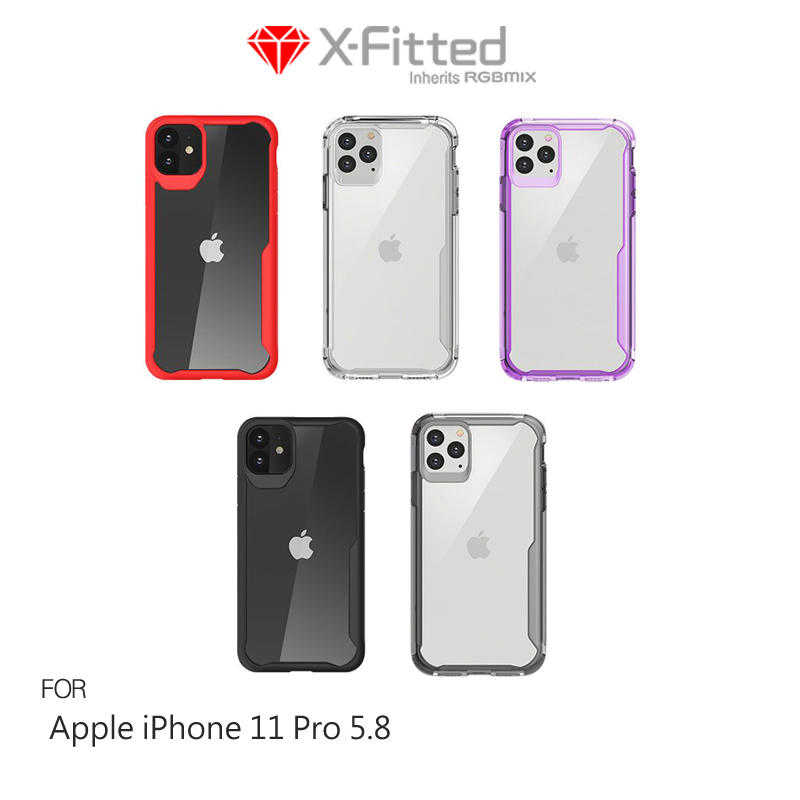 【愛瘋潮】X-Fitted Apple iPhone 11 Pro (5.8吋) 防摔保護套 TPU
