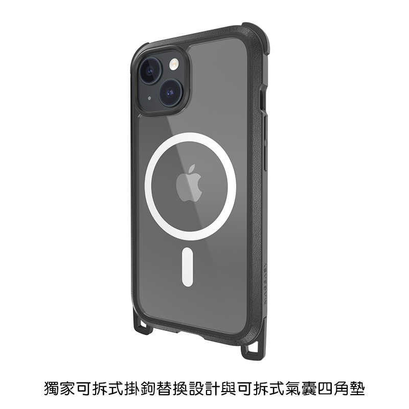 手機殼 防摔殼 MAGEASY Apple iPhone 15 Plus Odyssey M + Strap 保護殼