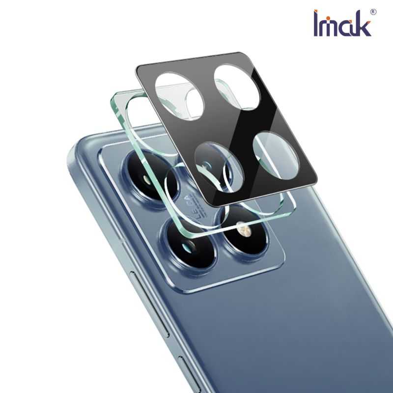 鏡頭貼 Imak 艾美克 Xiaomi 小米 14T Pro 5G 鏡頭玻璃貼(一體式)(曜黑版) 奈米吸附 鏡頭貼