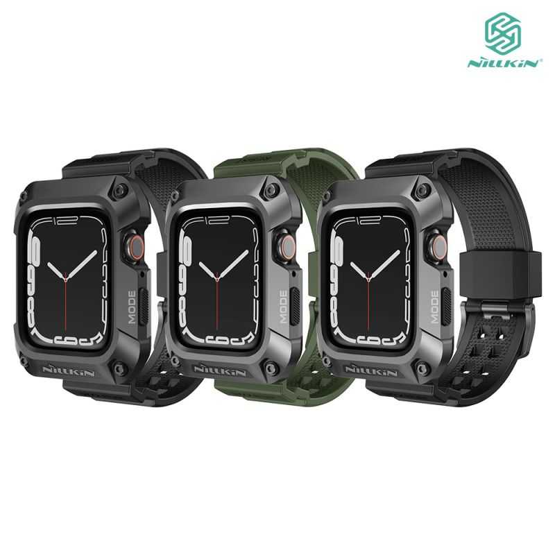手錶錶帶 NILLKIN Apple Watch S4/5/6/SE (44mm) 銳動錶帶保護殼 【愛瘋潮】