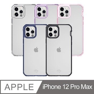 【愛瘋潮】手機殼 ITSKINS ITSKINS iPhone 12 Pro Max HYBRID CLEAR防摔保護殼