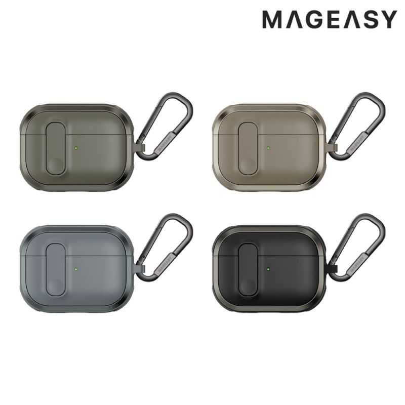 MAGEASY Apple 蘋果 AirPods Pro 2 / AirPods Pro 1 Odyssey 抗衝擊磁扣
