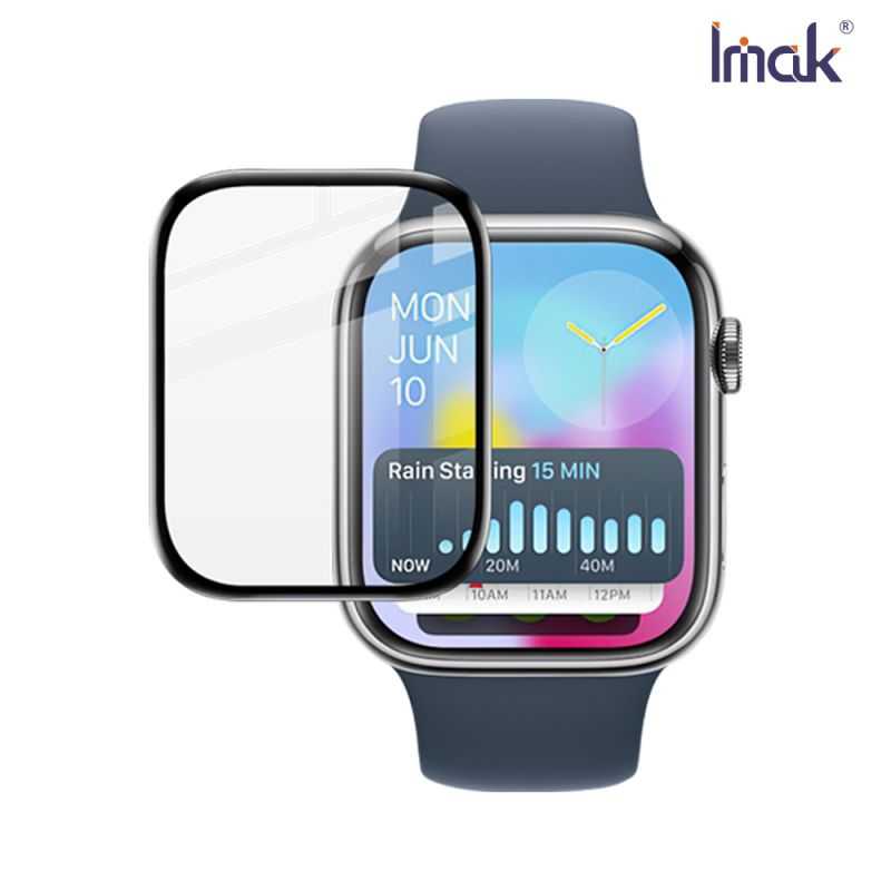 手錶保護貼 Imak 艾美克 Apple 蘋果 Watch S10 2024最新第十代 (42mm) 手錶保護膜 保護貼