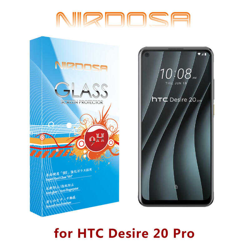 【愛瘋潮】NIRDOSA HTC Desire 20 Pro 9H 0.26mm 玻璃螢幕保護貼