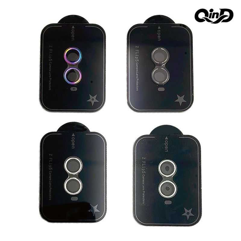 鏡頭貼 QinD SAMSUNG Z Flip 5 5G 鷹眼鏡頭貼 含後螢幕貼【愛瘋潮】