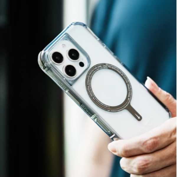 SKINARMA 日本東京 Saido 低調風格磁吸防摔手機殼 附掛繩環 for iPhone 16 Pro Max