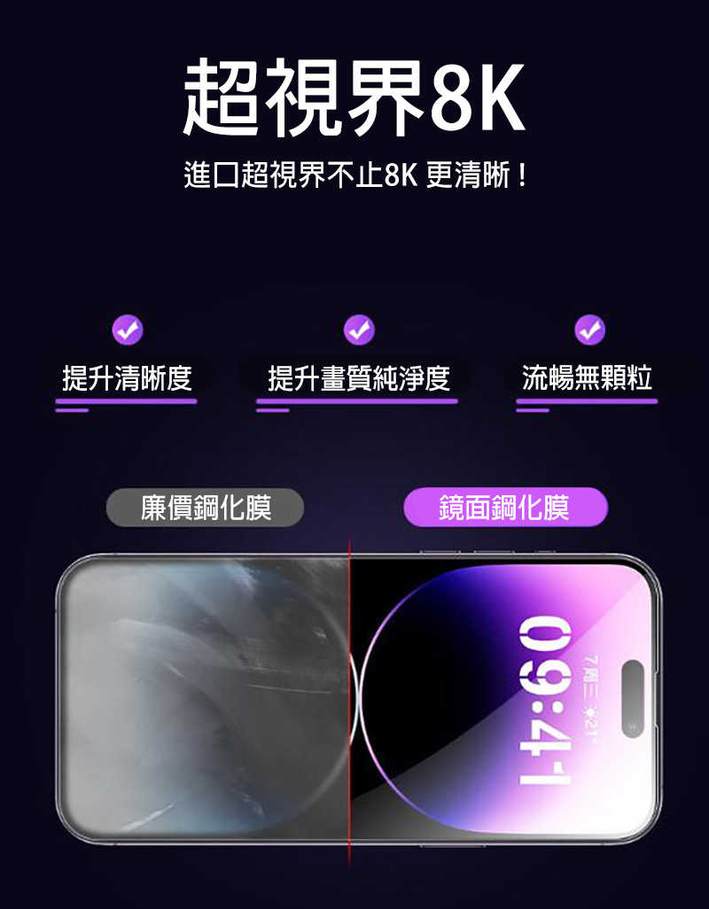 QinD Apple iPhone15  15Pro 15Plus 15Pro Max 鋼化玻璃貼無塵貼 高清