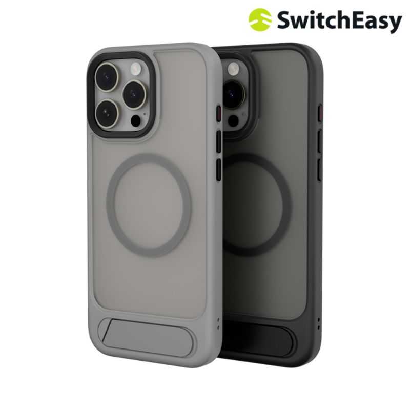 MAGEASY Apple 蘋果 iPhone 16 Pro 6.3吋 EasyStand M 磁吸支架防摔手機殼 支援