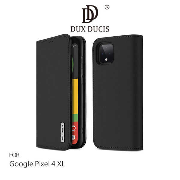 【愛瘋潮】DUX DUCIS Google Pixel 4 XL WISH 真皮皮套 掀蓋 鏡頭保護