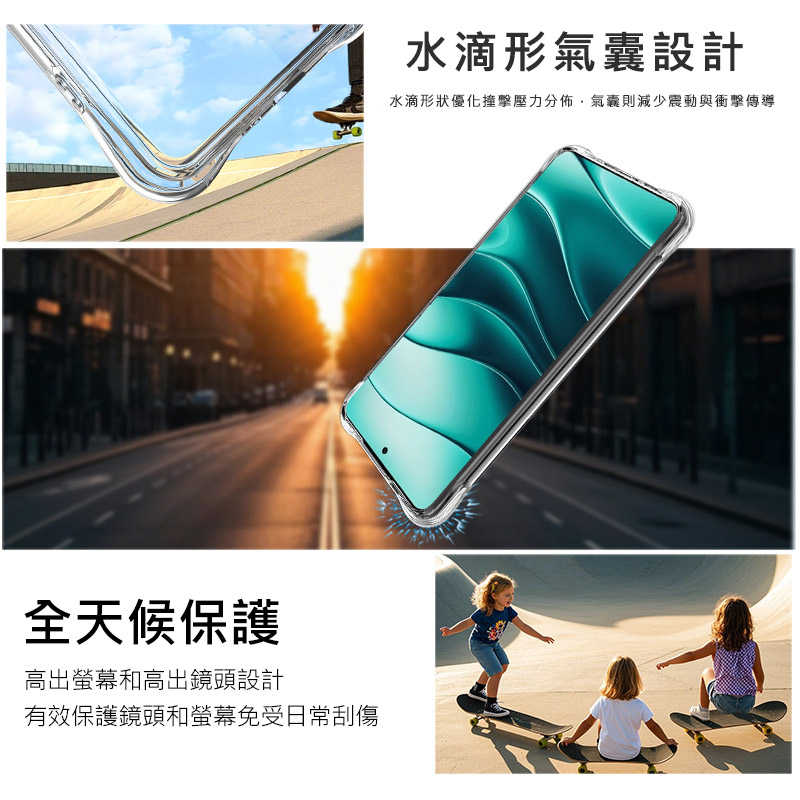 手機殼 防摔殼 Imak 艾美克 realme 14 5G 全包防摔套(氣囊) 保護殼 防摔殼 氣囊套 透明套 TPU軟