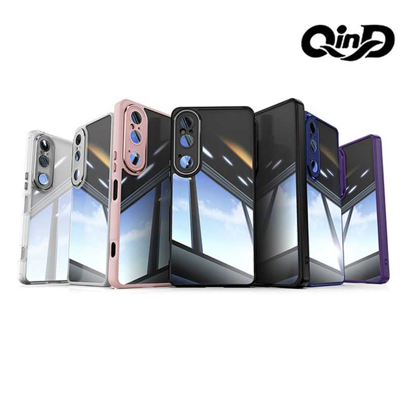 QinD SONY Xperia 10 VI 6代 鎧甲雙料保護套 手機殼 保護殼 雙料殼 全包殼【愛瘋潮】