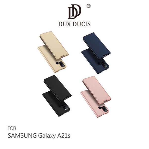 【愛瘋潮】DUX DUCIS SAMSUNG Galaxy A21s SKIN Pro 皮套 支架可立 插卡