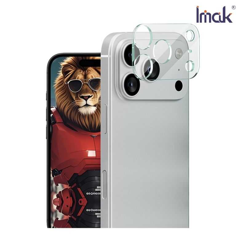 鏡頭貼 Imak 艾美克 Apple 蘋果 iPhone 17 Pro 鏡頭玻璃貼(一體式) 奈米吸附 鏡頭貼 鏡頭保護