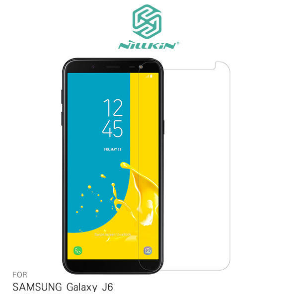 【愛瘋潮】NILLKIN SAMSUNG Galaxy J6 超清防指紋保護貼 (含鏡頭貼套裝版)