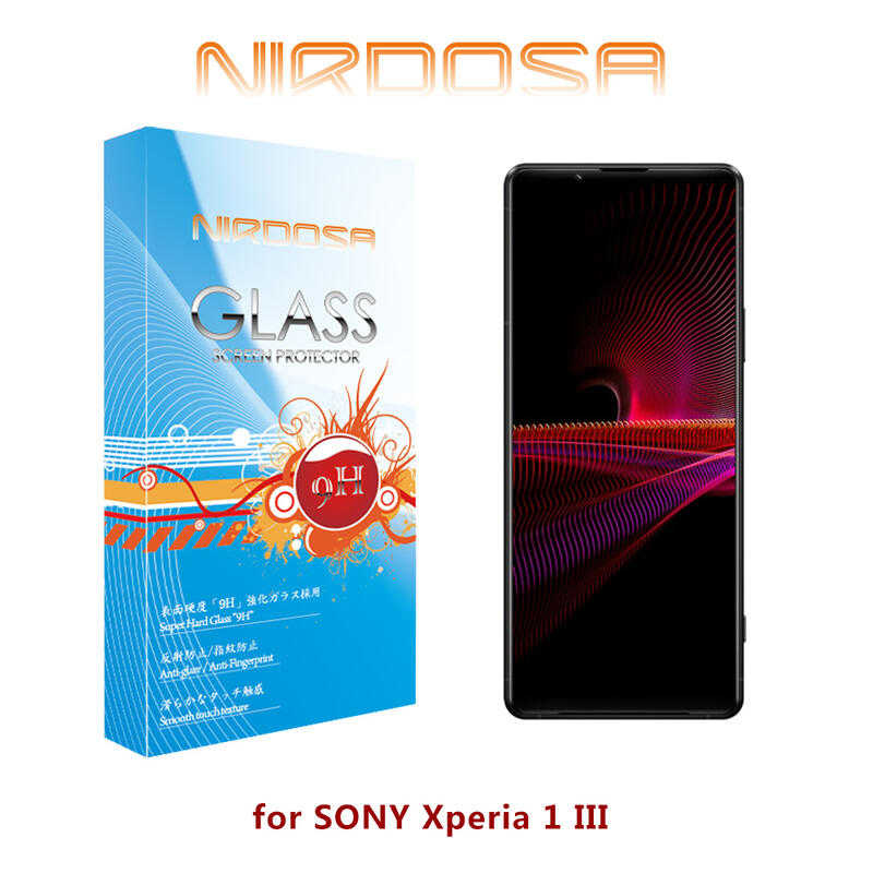 【愛瘋潮】免運 NIRDOSA SONY Xperia 1 III 9H 鋼化玻璃 螢幕保護貼