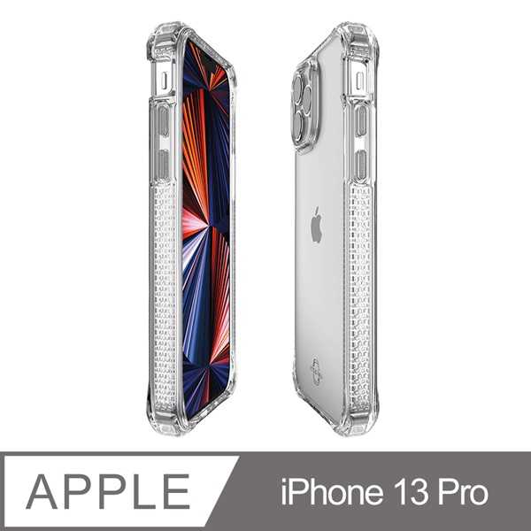 【愛瘋潮】手機殼 ITSKINS iPhone 13 Pro (6.1吋) HYBRID CLEAR 防摔保護殼