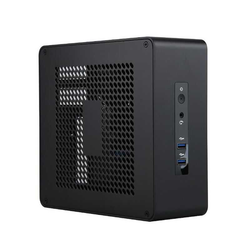 SKTC-TA80 外接 DC 鋁製機殼 Mini ITX 機殼 迷你機殼 小機殼【愛瘋潮】