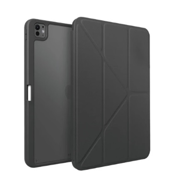 UNIQ 新加坡 Moven 磁吸帶筆槽透明平板保護套 iPad Pro 11吋 (2024)【愛瘋潮】