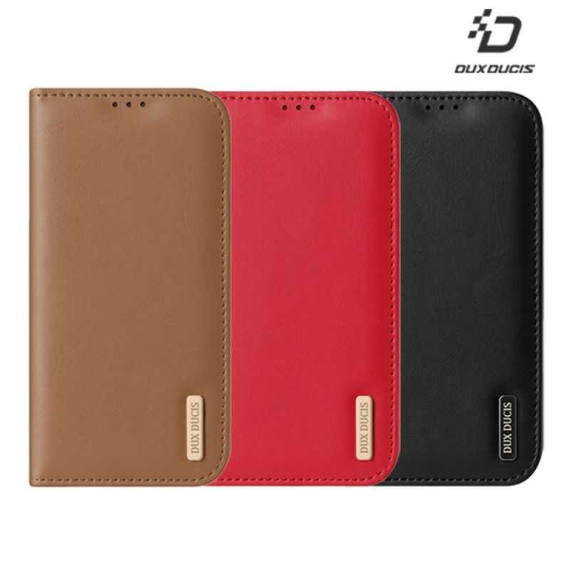 皮套 真皮 DUX DUCIS Apple 蘋果 iPhone 16 Plus Hivo 真皮保護套 側翻皮套 保護套