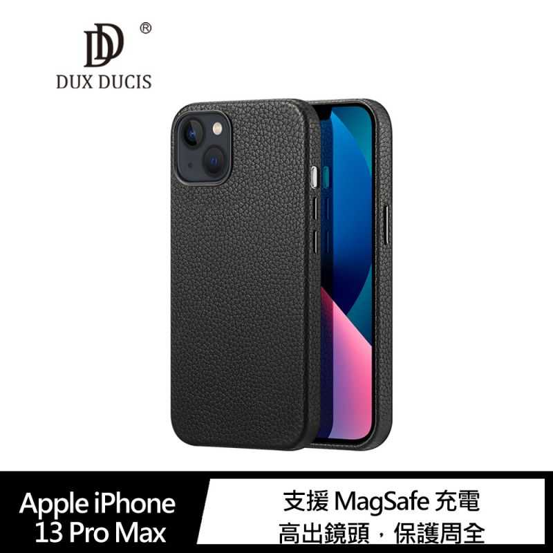【愛瘋潮】DUX DUCIS Apple iPhone 13 Pro Max Roma 真皮保護殼 手機殼 皮殼 防摔殼