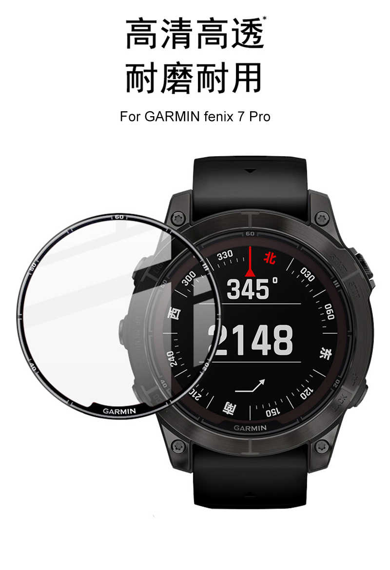 手錶保護貼 Imak GARMIN fenix 7 Pro 手錶保護膜 【愛瘋潮】